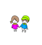 ふたりぐみさん（個別スタンプ：24）