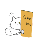 ふわふわしっぽねこ1（個別スタンプ：2）