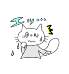 ふわふわしっぽねこ1（個別スタンプ：4）