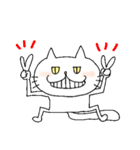 ふわふわしっぽねこ1（個別スタンプ：15）