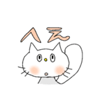 ふわふわしっぽねこ1（個別スタンプ：36）
