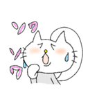 ふわふわしっぽねこ1（個別スタンプ：40）