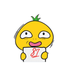 The grass alien（個別スタンプ：35）