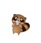 Raccoon lovers（個別スタンプ：4）