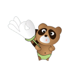 Raccoon lovers（個別スタンプ：15）