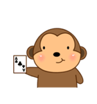 Little monkey sticker（個別スタンプ：2）