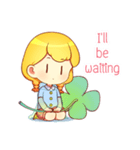 Little clover_Eng（個別スタンプ：3）