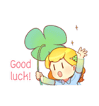 Little clover_Eng（個別スタンプ：4）