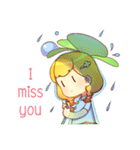Little clover_Eng（個別スタンプ：7）