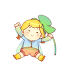Little clover_Eng（個別スタンプ：8）