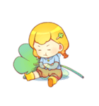 Little clover_Eng（個別スタンプ：9）