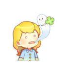 Little clover_Eng（個別スタンプ：12）