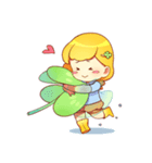Little clover_Eng（個別スタンプ：20）