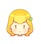 Little clover_Eng（個別スタンプ：21）