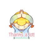 Little clover_Eng（個別スタンプ：39）