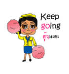 Cute Cabin Crew [EN/TH]（個別スタンプ：4）