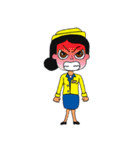 Cute Cabin Crew [EN/TH]（個別スタンプ：12）