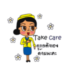 Cute Cabin Crew [EN/TH]（個別スタンプ：13）