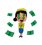 Cute Cabin Crew [EN/TH]（個別スタンプ：18）