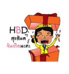 Cute Cabin Crew [EN/TH]（個別スタンプ：40）