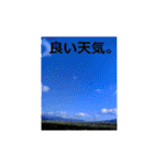 素敵な写真と日常言葉（個別スタンプ：28）