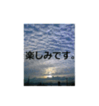 素敵な写真と日常言葉（個別スタンプ：30）