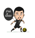 Lon funny football（個別スタンプ：24）