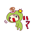 くくちゃんるるくん「くるくるチャンネル」（個別スタンプ：21）