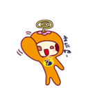 くくちゃんるるくん「くるくるチャンネル」（個別スタンプ：23）