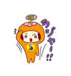 くくちゃんるるくん「くるくるチャンネル」（個別スタンプ：36）