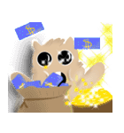 Puff squirrel 2（個別スタンプ：15）