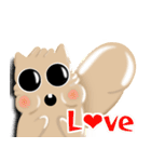 Puff squirrel 2（個別スタンプ：16）
