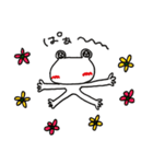 Let's go white frog 2（個別スタンプ：5）