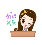 Fe Fee Lovely Girl（個別スタンプ：26）
