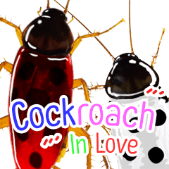 [LINEスタンプ] Cockroach In Love