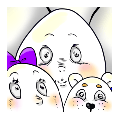 [LINEスタンプ] むきたま