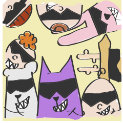 [LINEスタンプ] Mr. Smile and his friends