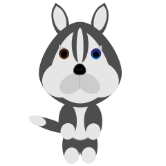 [LINEスタンプ] AINUM Siberian