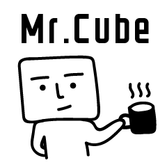 [LINEスタンプ] Mr. Cube's first show
