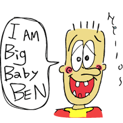 [LINEスタンプ] Big Baby Benの画像（メイン）