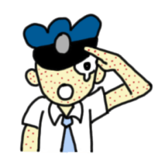[LINEスタンプ] Security Man (Regular events)