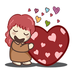 [LINEスタンプ] Nong Ace on Valentine's day