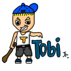 [LINEスタンプ] Tobi jr.