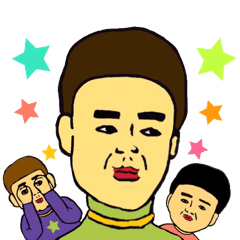 [LINEスタンプ] POPな服が好きなんです