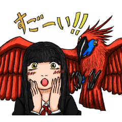 [LINEスタンプ] 麗夢