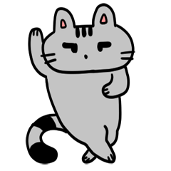 [LINEスタンプ] 半目がデフォのアメショースタンプ