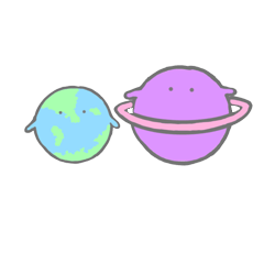 [LINEスタンプ] plany planet