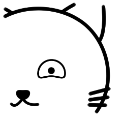 [LINEスタンプ] 猫がする人の日常