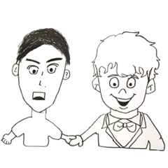 [LINEスタンプ] オカポンと統一性の無い愉快な仲間たち