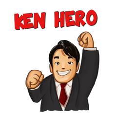 [LINEスタンプ] KEN HERO